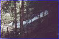 view of waterfall